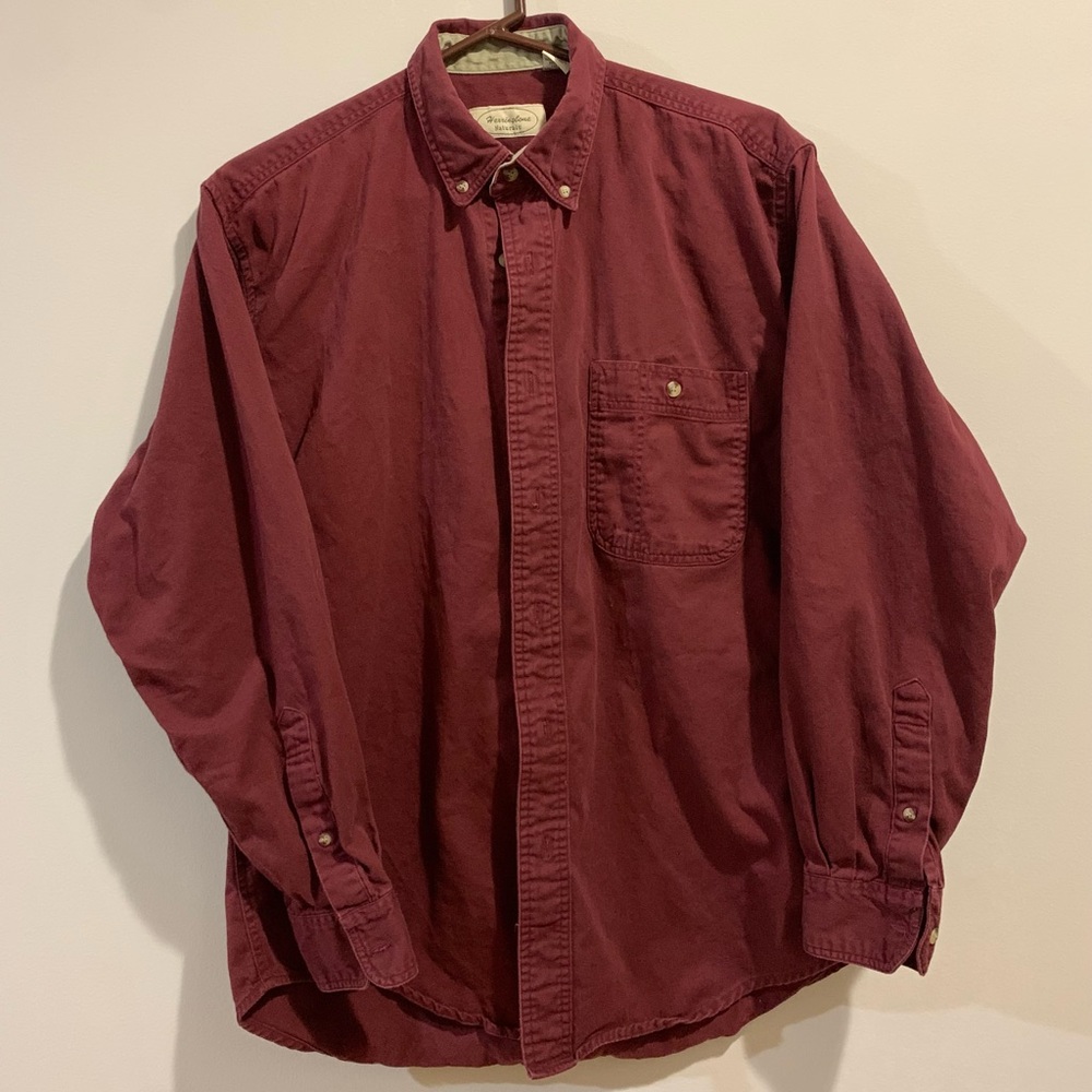 Herringbone Naturals Men’s button down